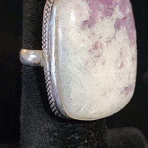 Lepidolite Ring